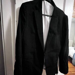 Women's Ovesized Black Blazer